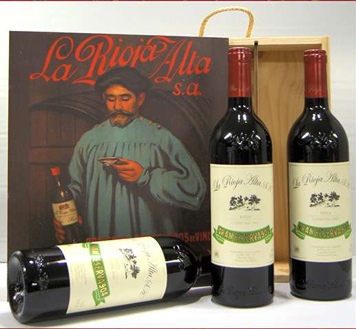 3 Reserva 904 en caja de madera