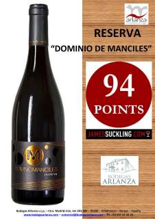 Rode wijn Dominio de Manciles, Reserva