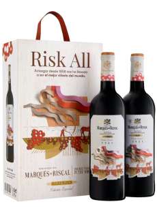 Rode wijn Magnum Marqués de Riscal  Edición Especial Risk All